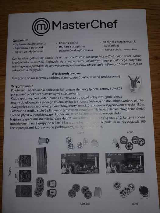 Gra MasterChef Clementoni