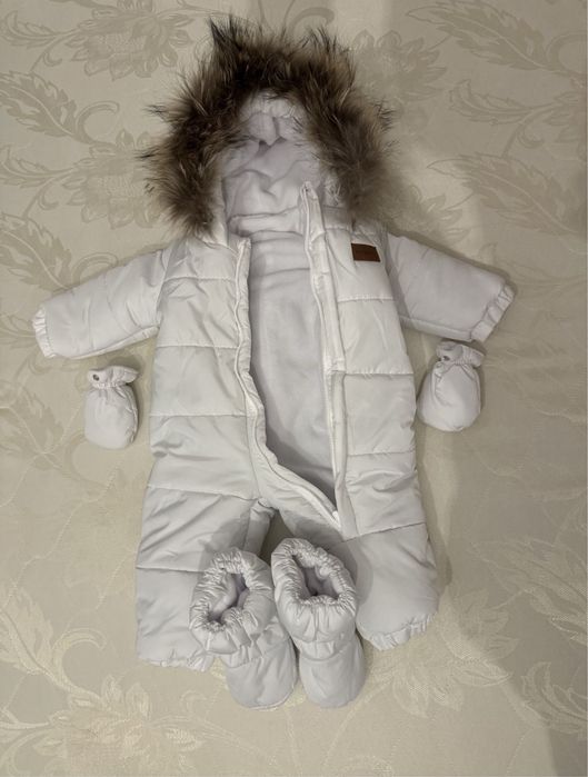 Комбінезон зимовий Kid’s fantasy,білий,74р