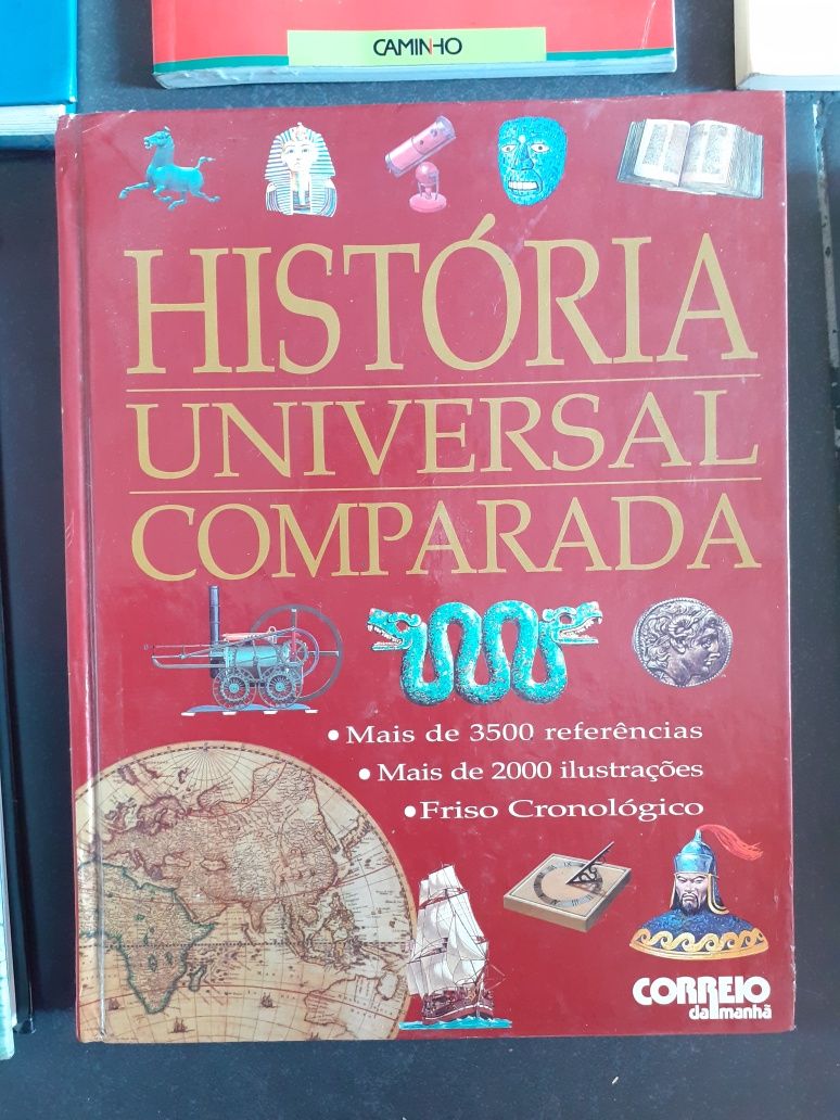 Livros História portugal, futebol e outros: conj 8