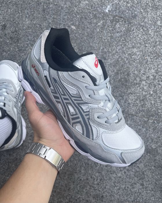 (БЕЗ ПЕРЕДПЛАТ) Asics GEL-NYC Grey/Beige Gore-tex (асікси гор текс)