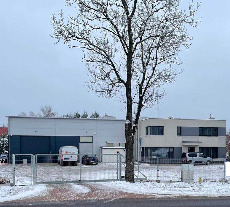 Sprzedam: HALA 443 m² + BIURO 123 m² – Grabówka k. Białegostoku