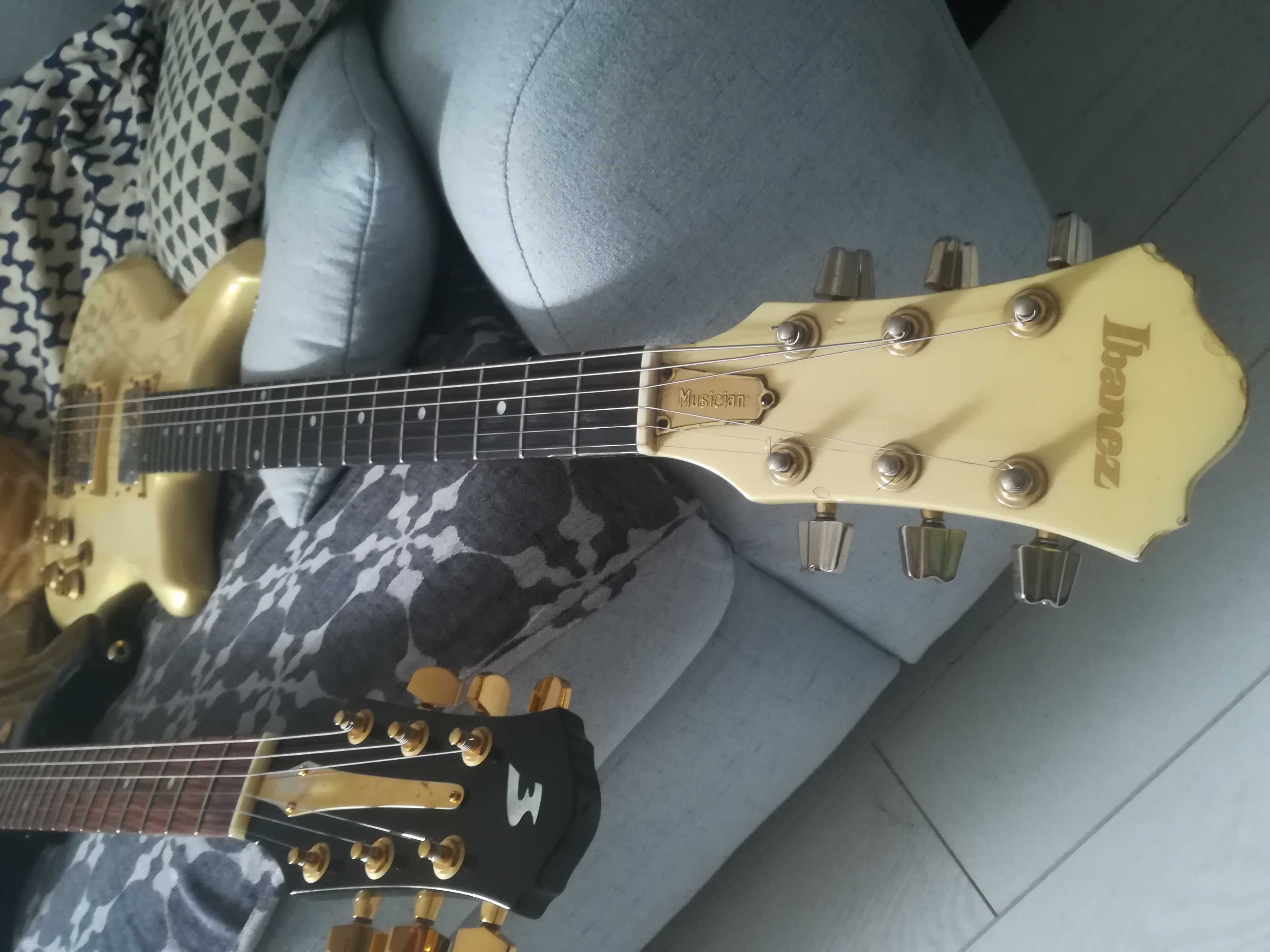 Gitara elektryczna Ibanez Musician, oryginalne pickupy Maxon Super 58!