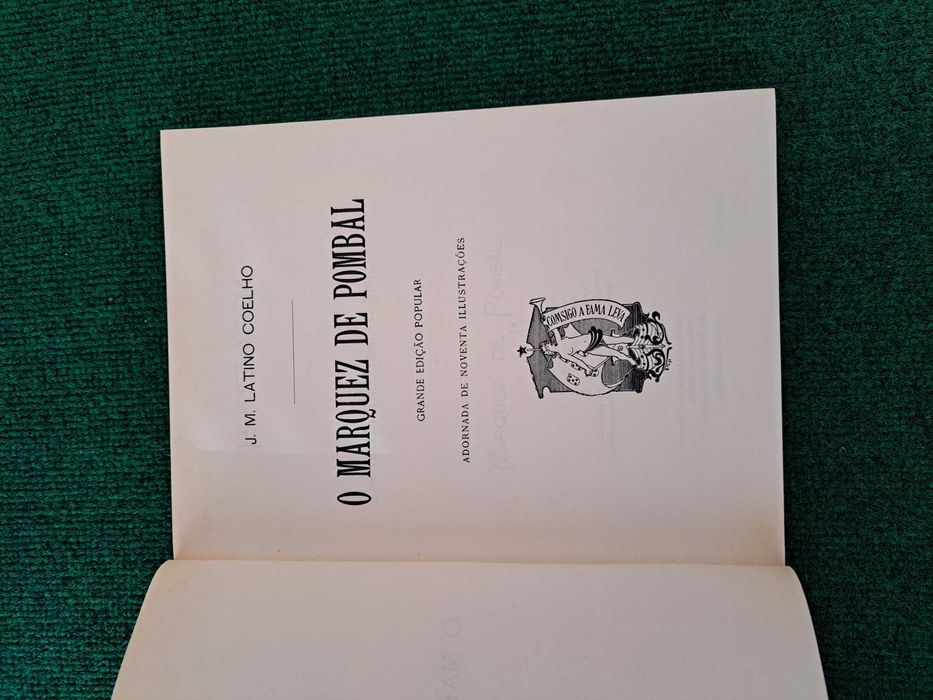 Marquez de Pombal - J.M. Latino Coelho