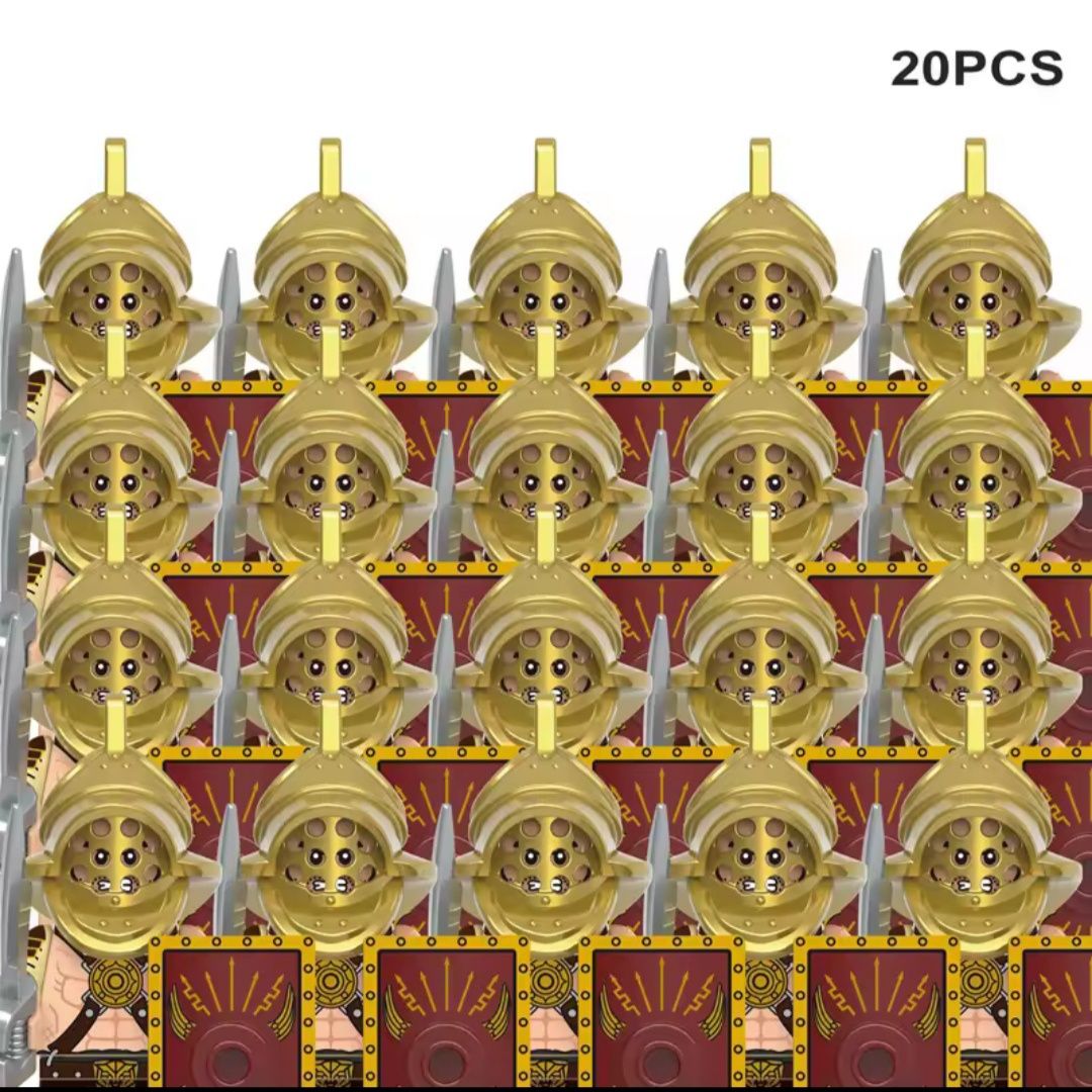 Figurki Gladiatorzy 20szt kompatybilne z LEGO Castle zamek wojsko Cobi