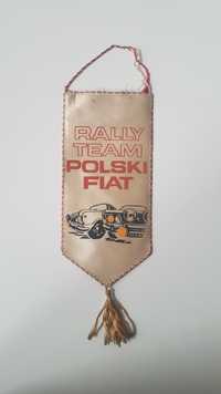 Proporczyk Polski Fiat Rally Team Safari '77