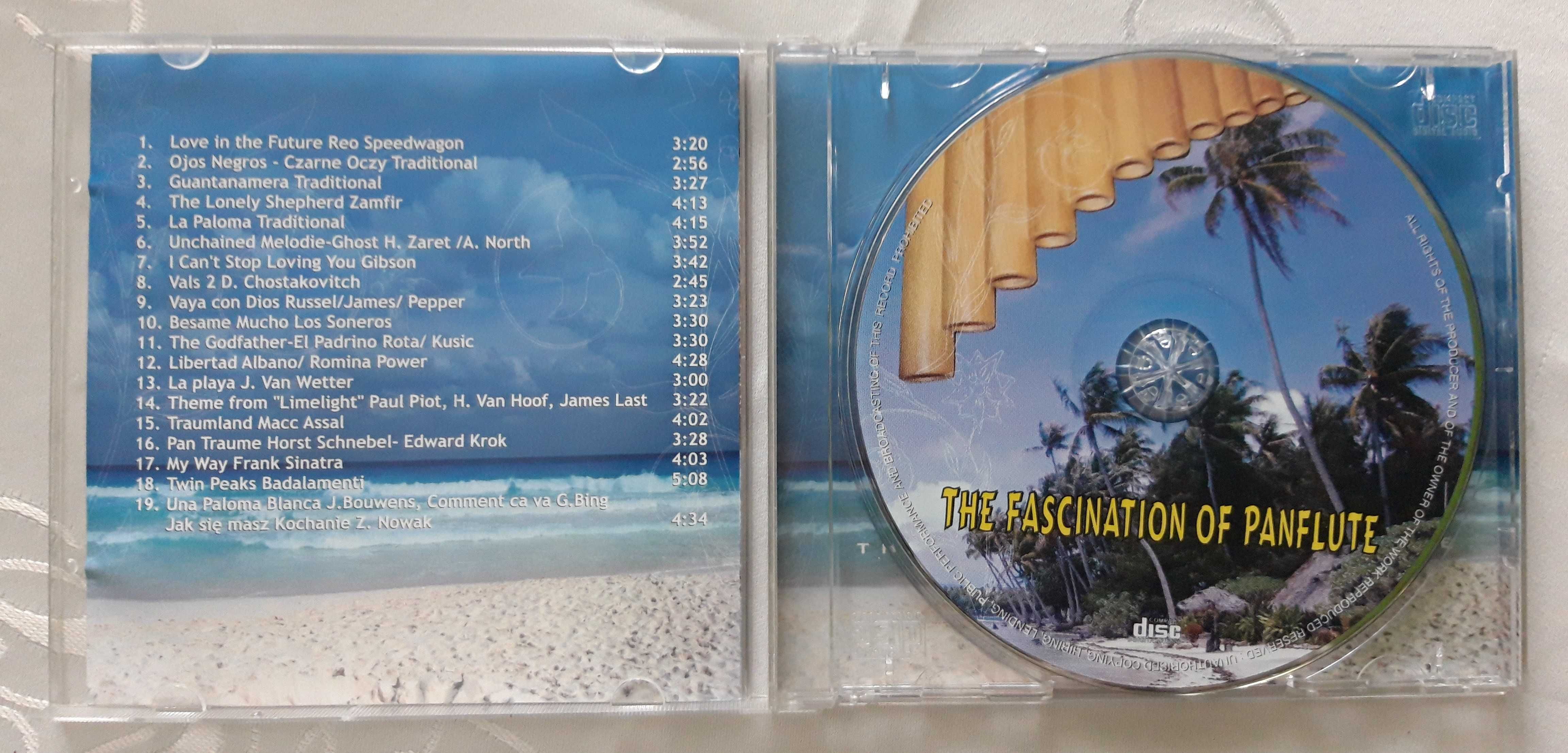 The fascination of panflute CD muzyka Fletnia Pana