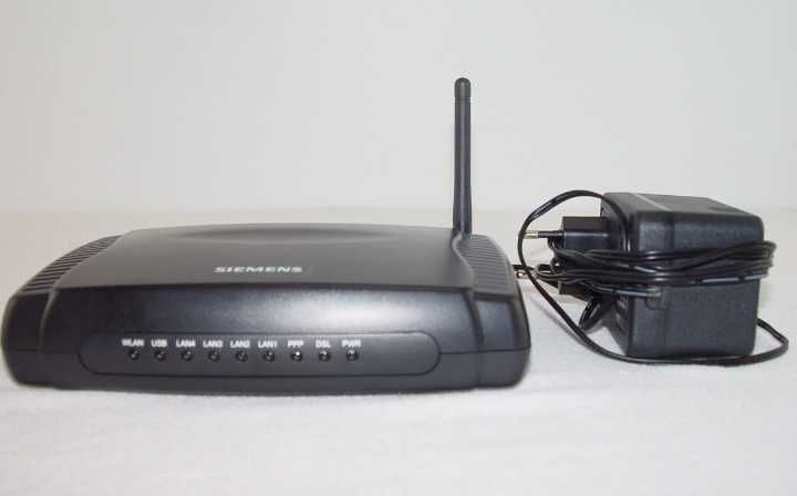 Siemens SL2-141-I ADSL wifi роутер блок питания 12 вольт