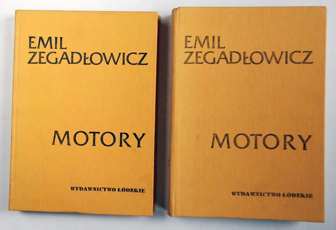 Motory - Emil Zegadłowicz 2 Tomy
