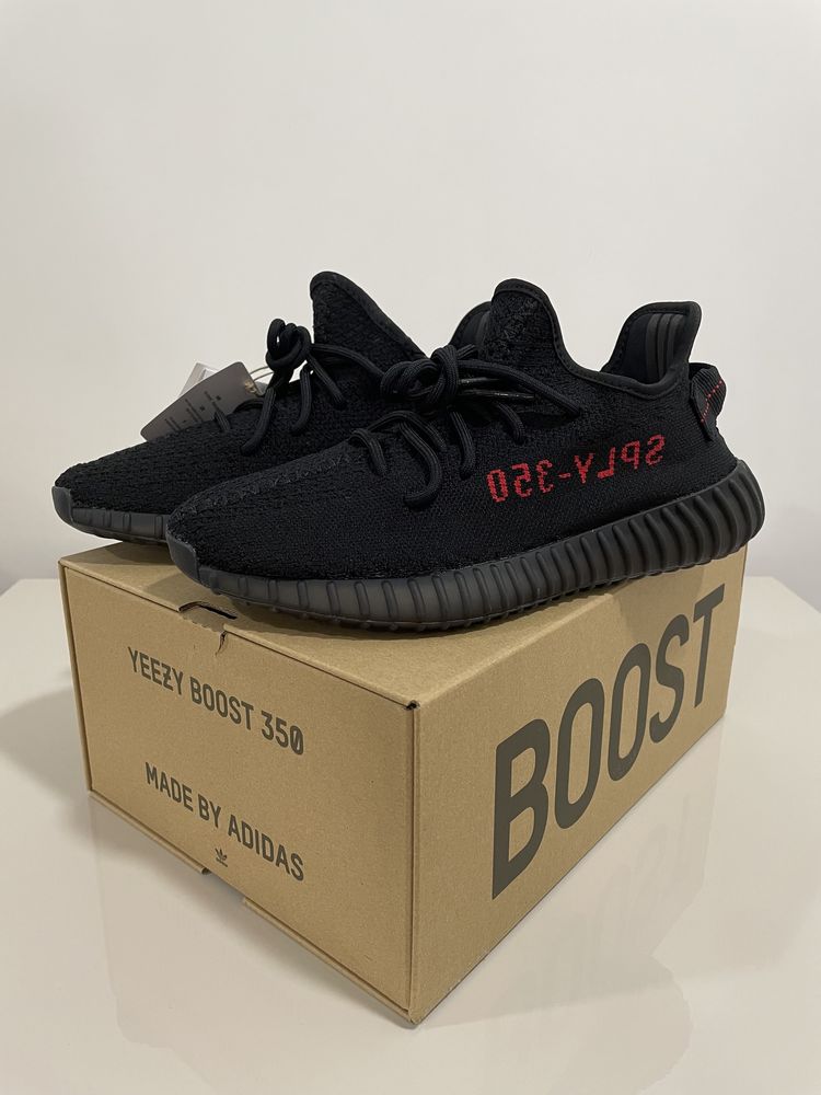 Adidas Yeezy Boost 350 V2 Black Red (2020) (Nr. 41 1/3)
