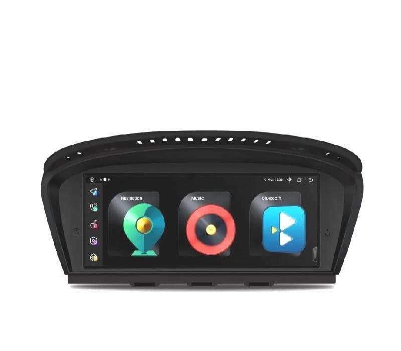 AUTO RÁDIO GPS ANDROID 12 PARA BMW SERIE 3 E90 E91 E92 E93 SERIE 5 E60 E61 E63 E64 05-08 CCC