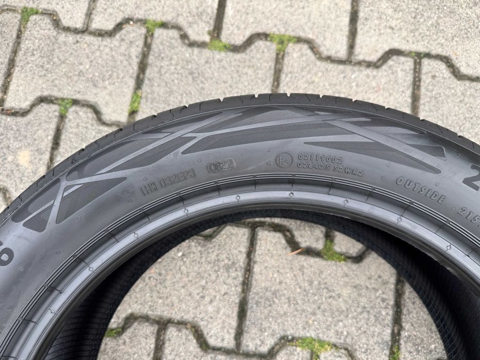 4x Nowe opony letnie 215/50r17 95V XL CONTINENTAL EcoContact 6 (2022r)