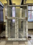 Okno PCV REHAU Smartline 1200x1850mm, kolor biały, 2 szyby OKAZJA !!!