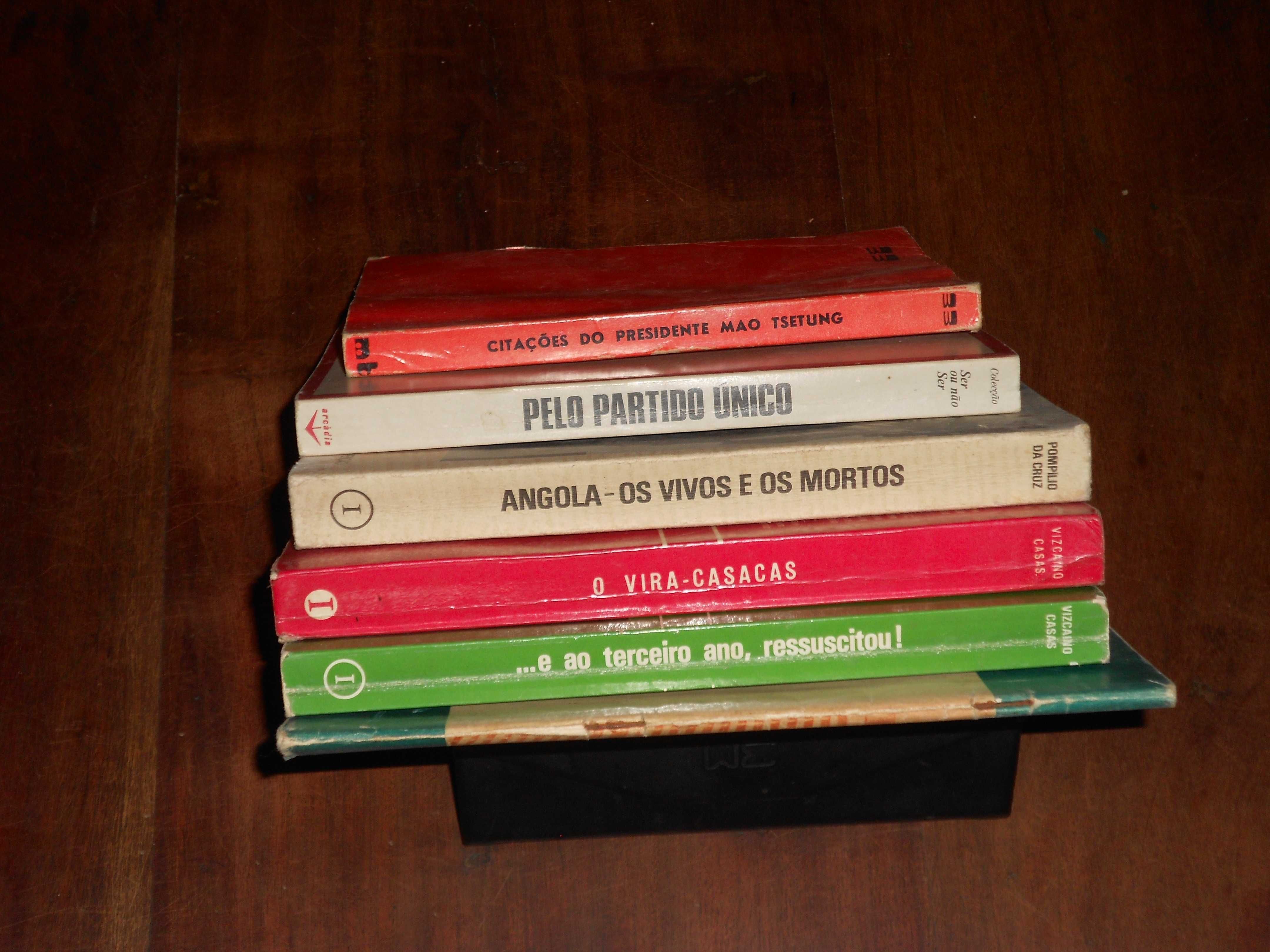 Livros diversos Vizcaino Casas, Mao Tsetung, URSS, Pompilio Cruz