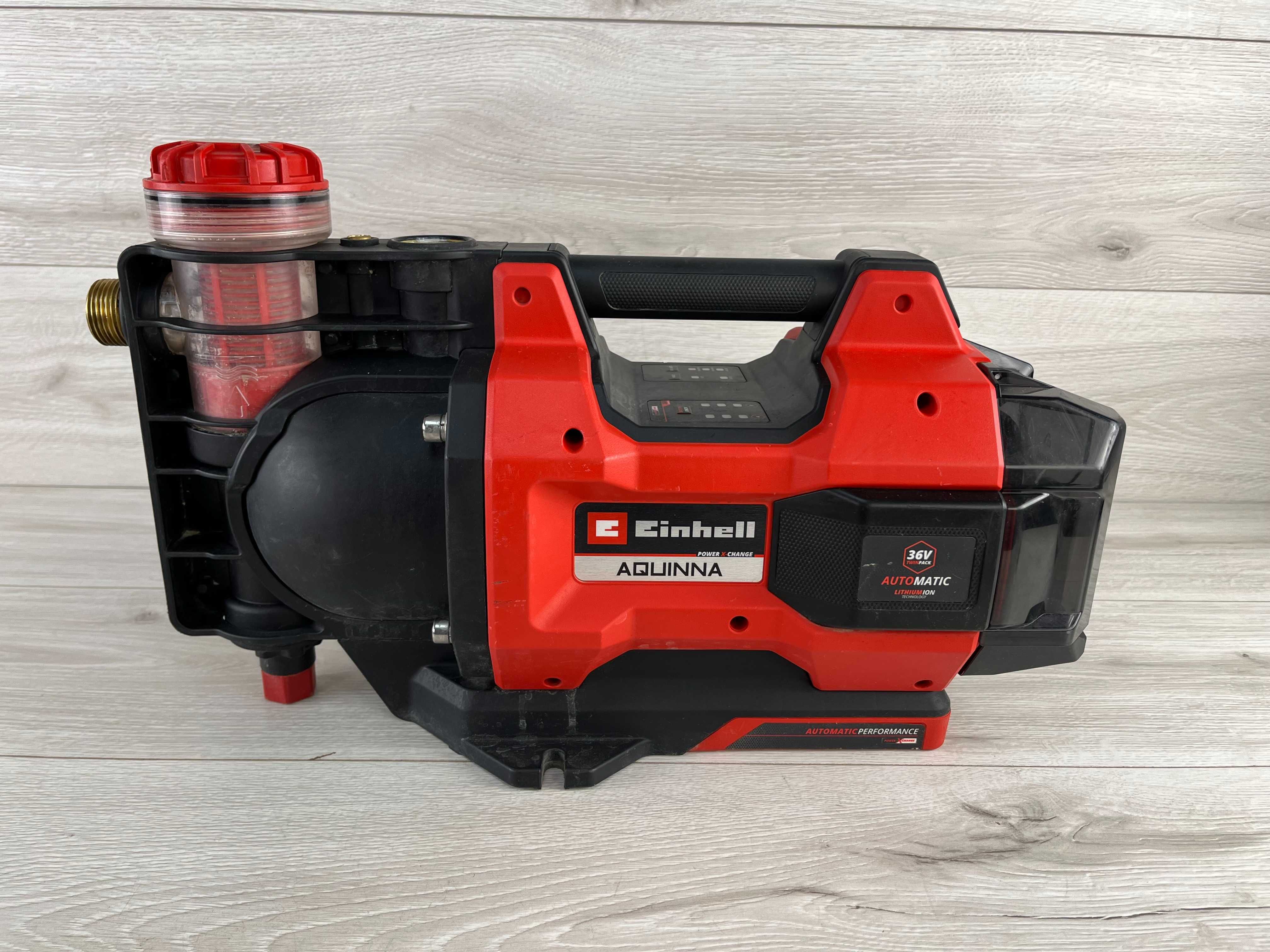 Насос садовий акумуляторний Einhell X-Change AQUINNA 36/38 F LED