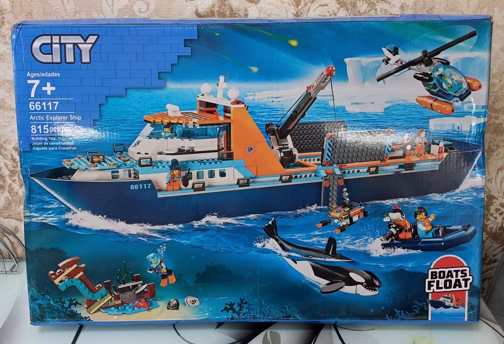 Конструктор "корабль иследователя Арктики (66117)