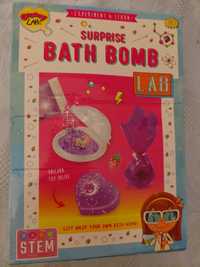 Zestaw laboratoryjny- własna zapachowa kula do kąpieli.