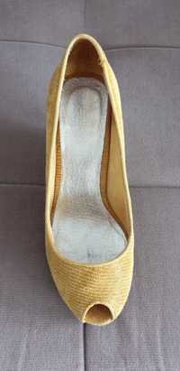 Buty na koturnie, espadryle rozm.36