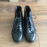 Buty Kenneth Cole za kostkę skórzane czarne damskie 37,5