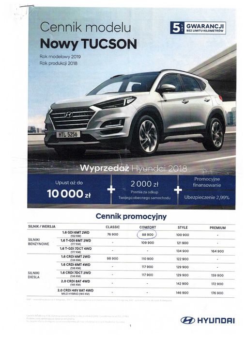 Hyundai Tucson 2018