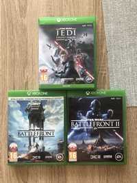 Gry Gra Star Wars Battlefront I II 2 Jedi Upadły Zakon PL Xbox One S X