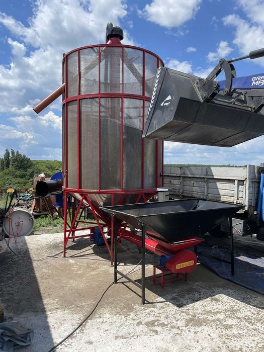 Зерносушилка      мобильна
