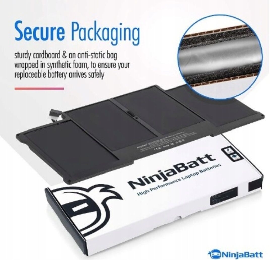 Bateria Ninjabatt do Macbook air 13