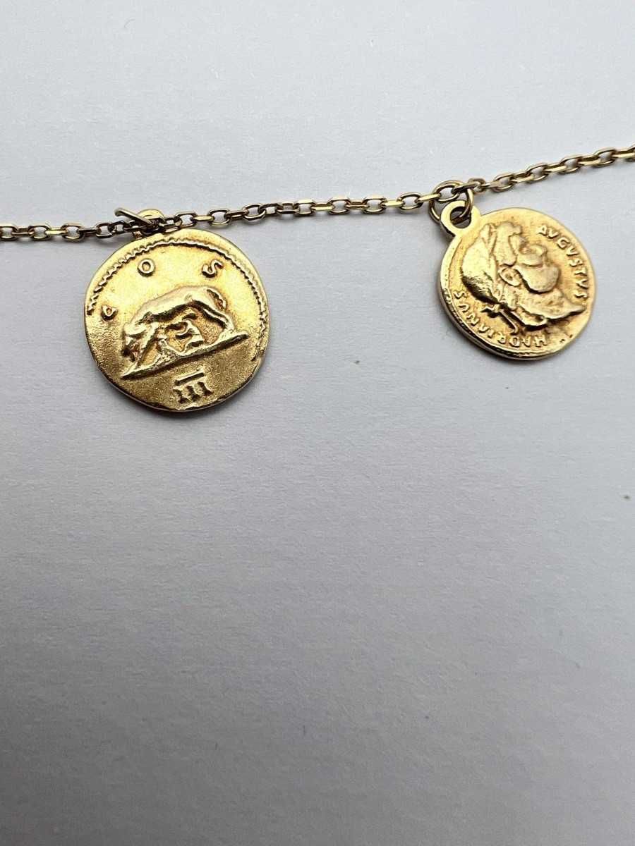 Złota Bransoletka RZYMSKA 20 cm 10,58 g p. 585