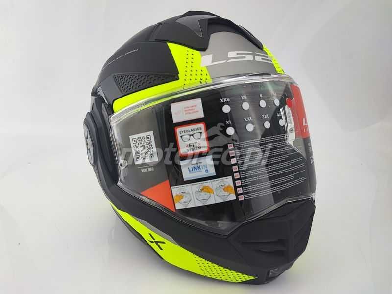 WYPRZEDAŻ Kask Szczękowy Blenda LS2 FF901 Advant X Oblivion Yellow