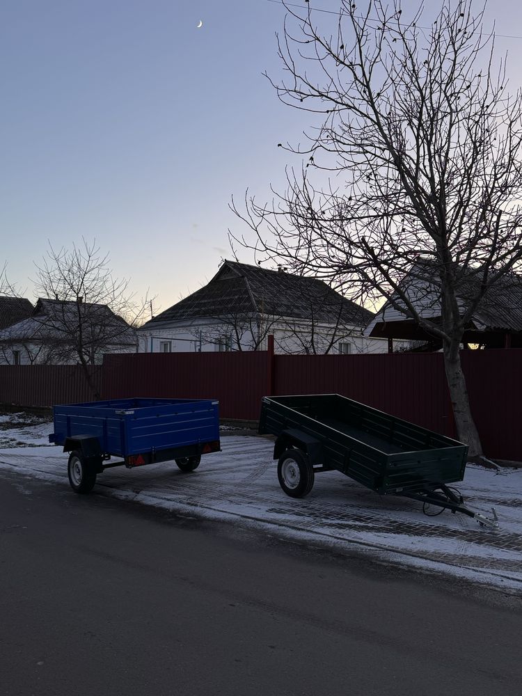 легковий причіп “Старконь” АМС‑650 (2,3 × 1,35 м)