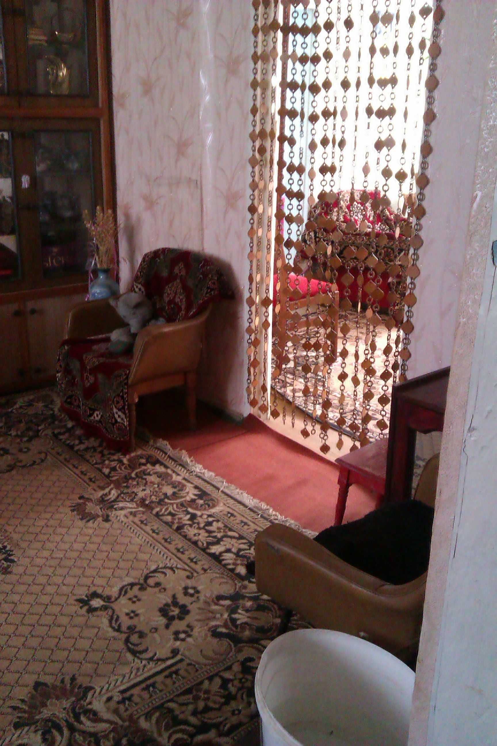Два газифіковані будинки в одному дворі в сільській місцевості
