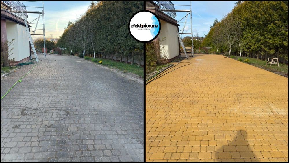 Mycie - Malowanie - Impregnacja elewacji/ dachów/ kostki brukowej