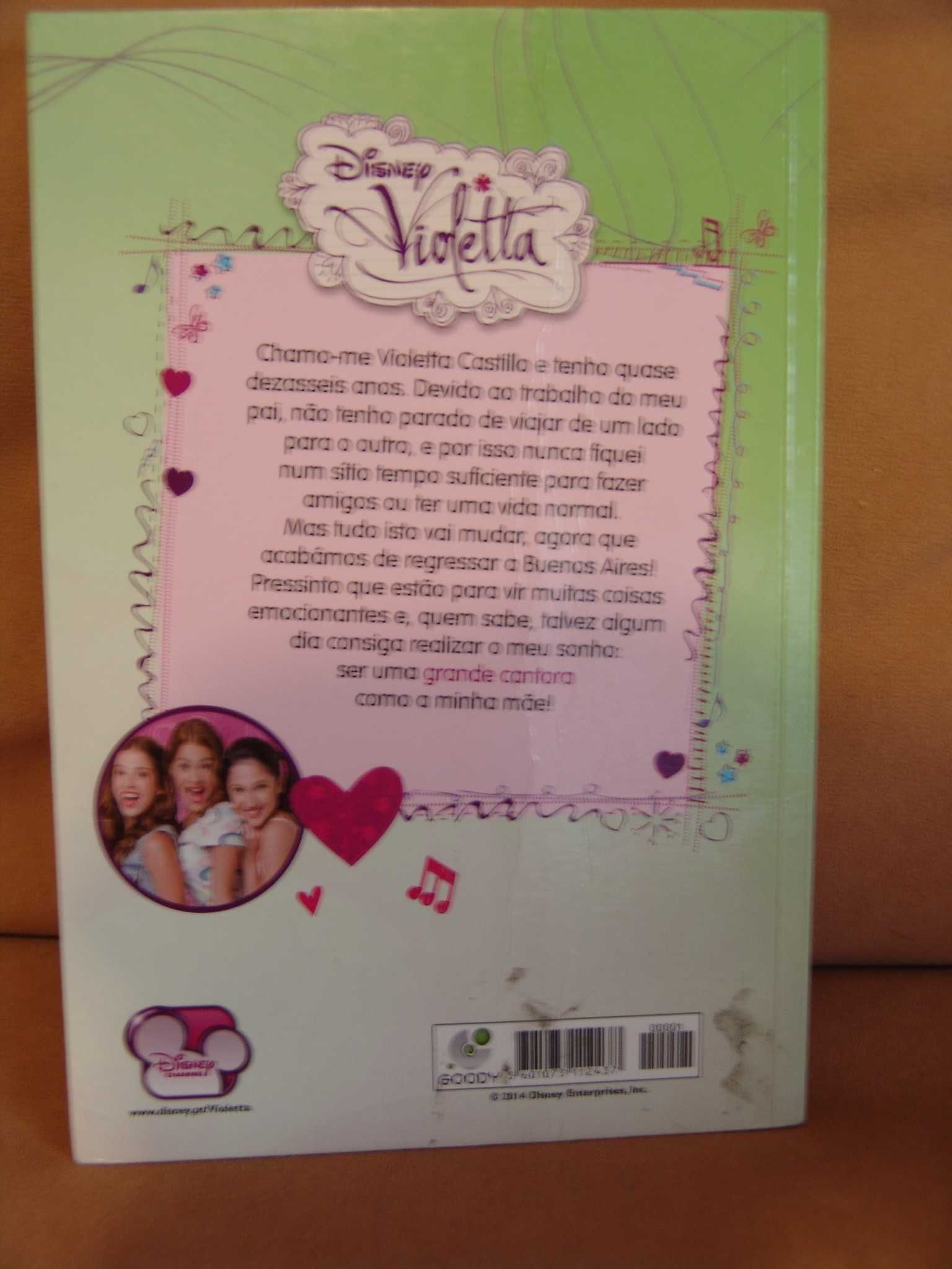 Livro - Disney Violetta - No Meu Mundo 1