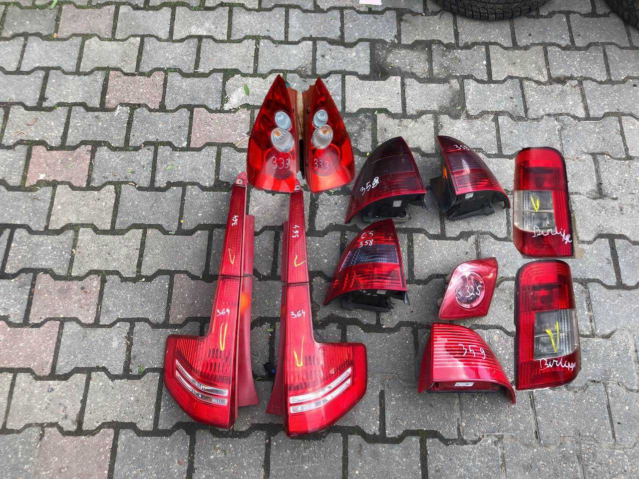 стоп фонарь задний Mazda 3 BK 5 Citroen C5 C4 Berlingo Saab 9 5