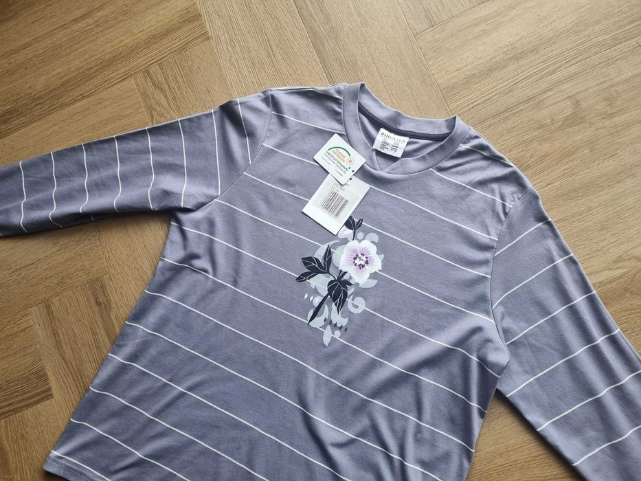 Damska piżama fioletowa Ringella 44/46 nowa z metką góra od piżamy