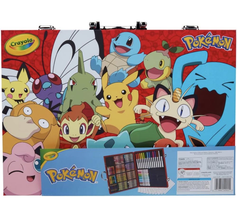Crayola Inspiration Art Case Pokemon набір для творчості Крайола
