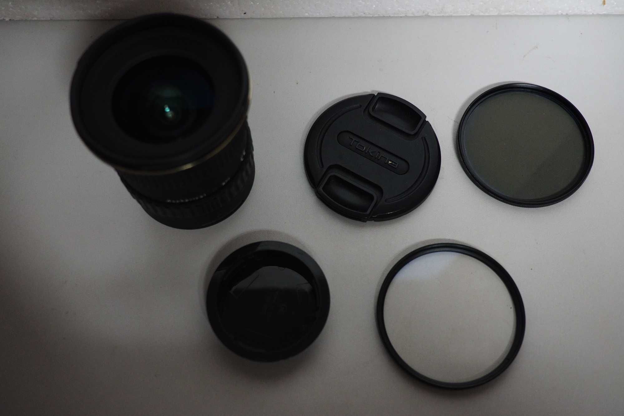 Tokina 12-24mm F4 Canon EF-S + Filtros