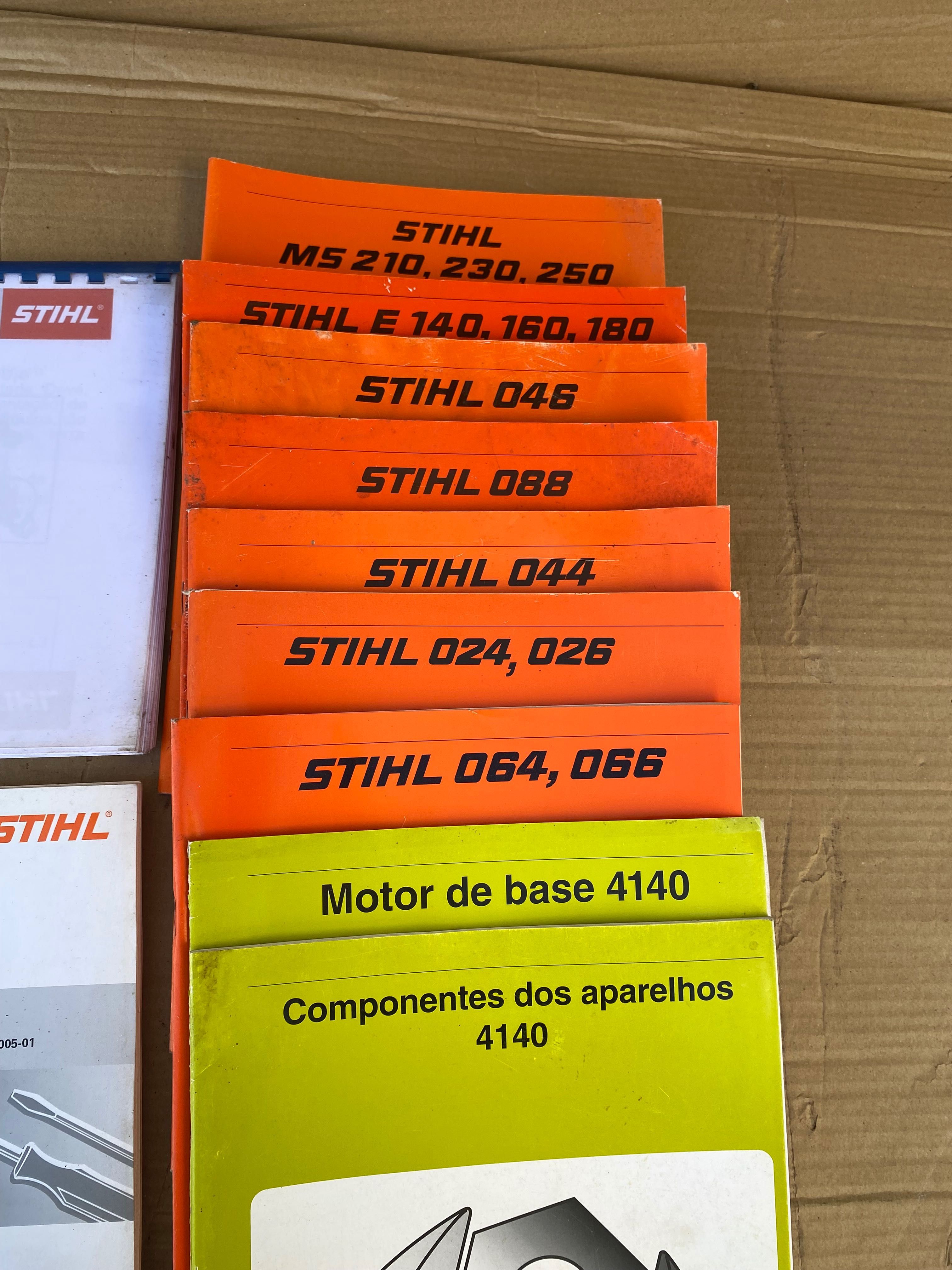 Manuais de manutenção e reparação stihl
