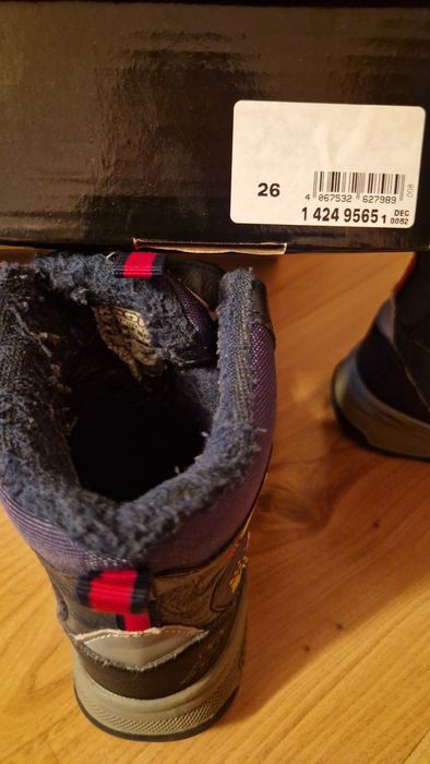 Świecące kozaki chłopięce Kappa rozm. 26