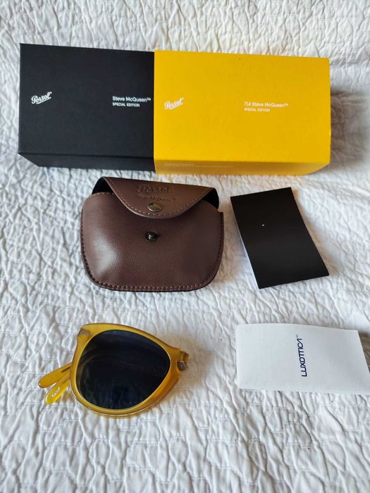 Persol Steve McQueen Special Edtion  New c/ Caixa Polarizd Blue Lenses