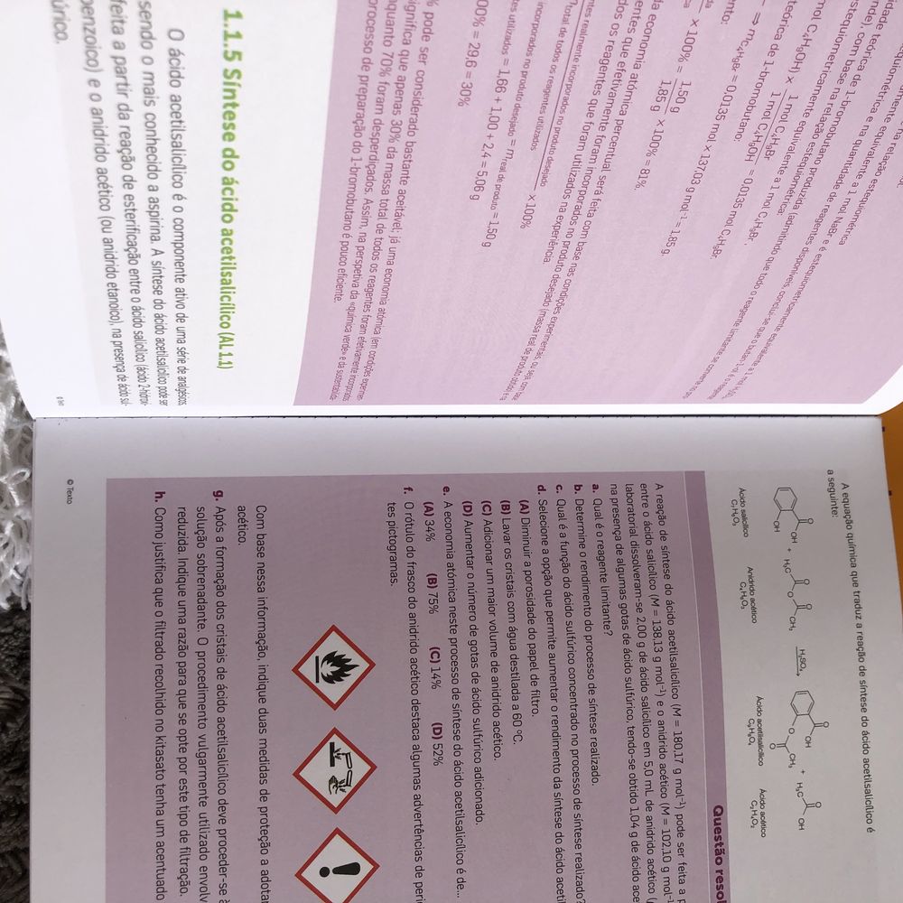 Livro de preparação para Física e Quimica A 2021