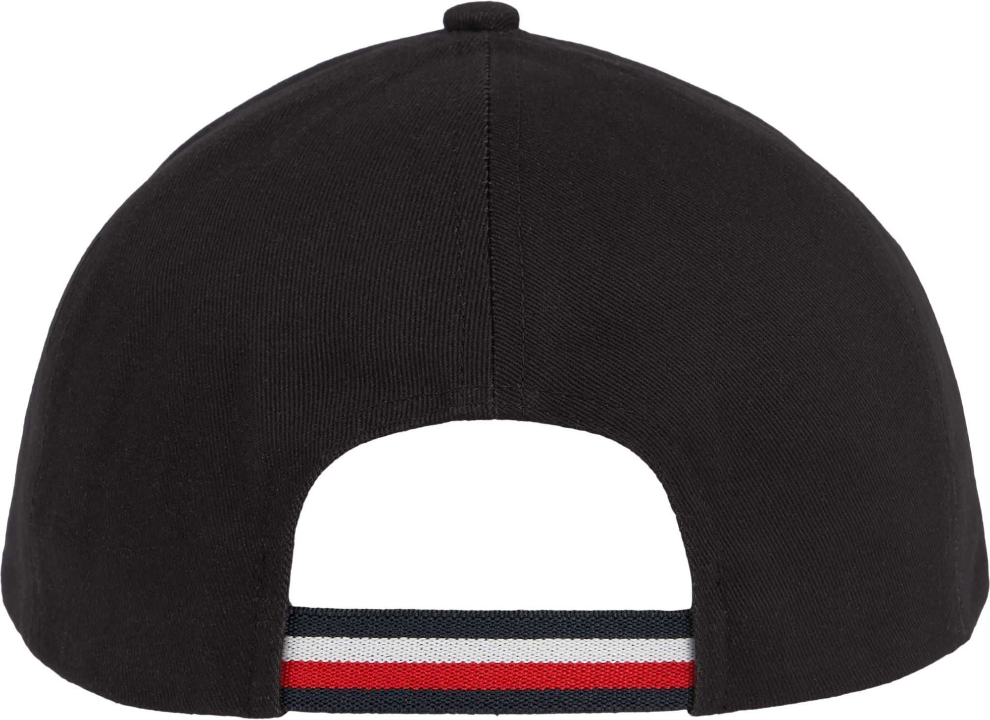 Tommy Hilfiger oryginalna czapka czarna CORPORATE UNISEX