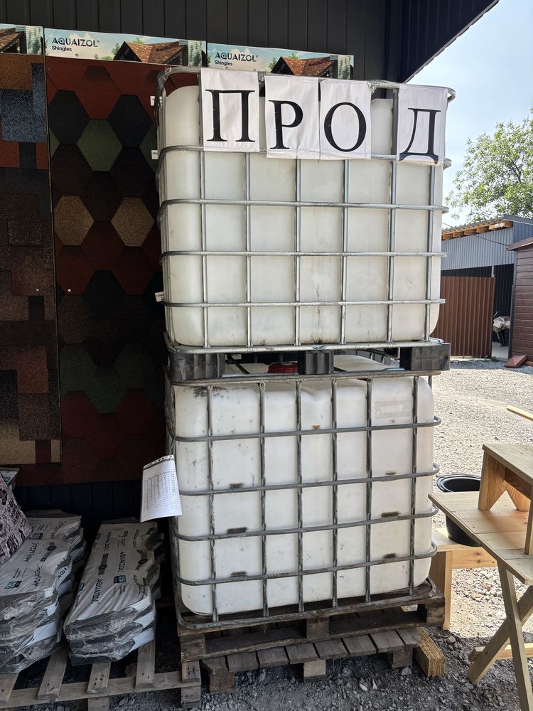 Бочка пищевая продам разные еврокуб