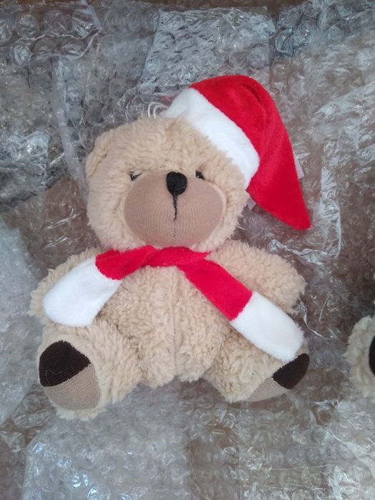 Misie pluszowe świąteczne
