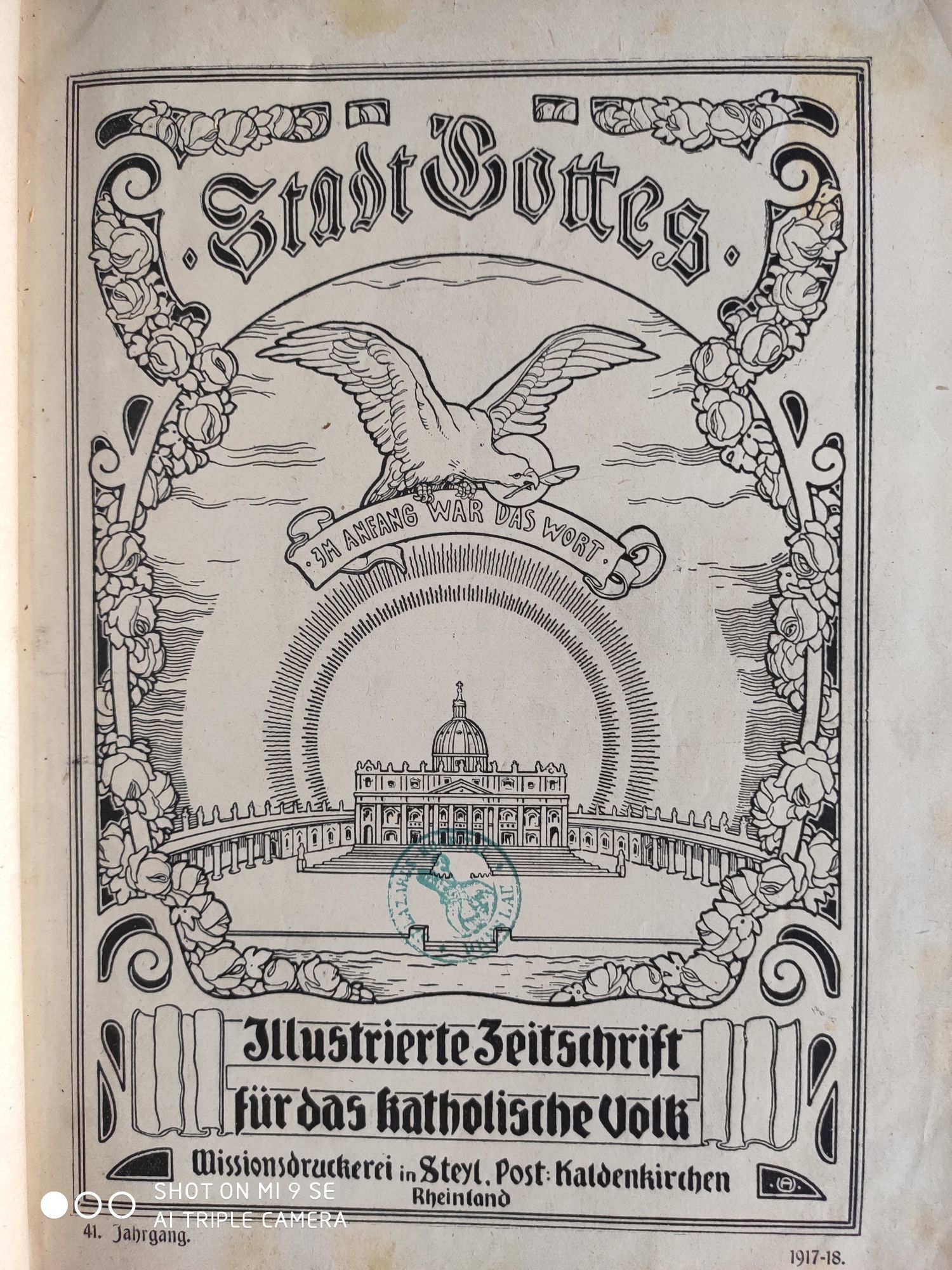 Stare książki w języku niemieckim 1898rok i okres przed wojenny
