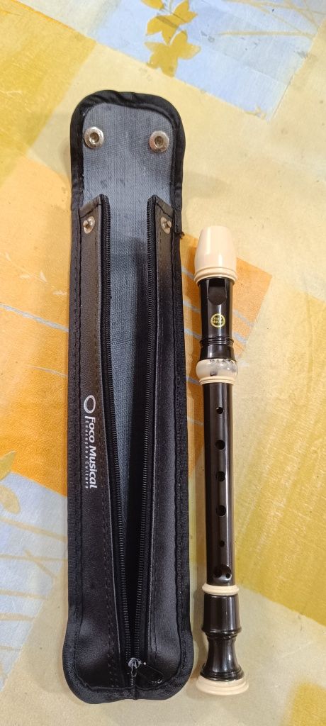 Flauta alemã Angel  com estojo