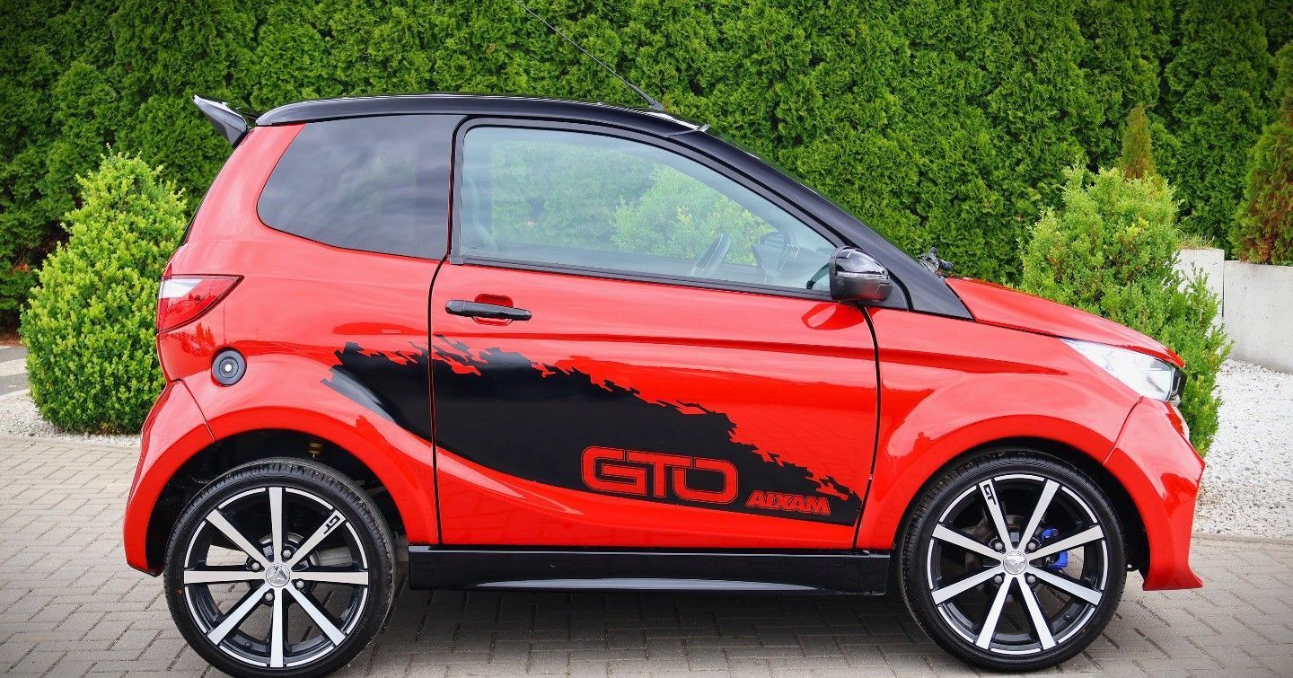 Aixam GTO (Nr.136) GTO Automat Kamera Elektryczne szyby Radio Skóry