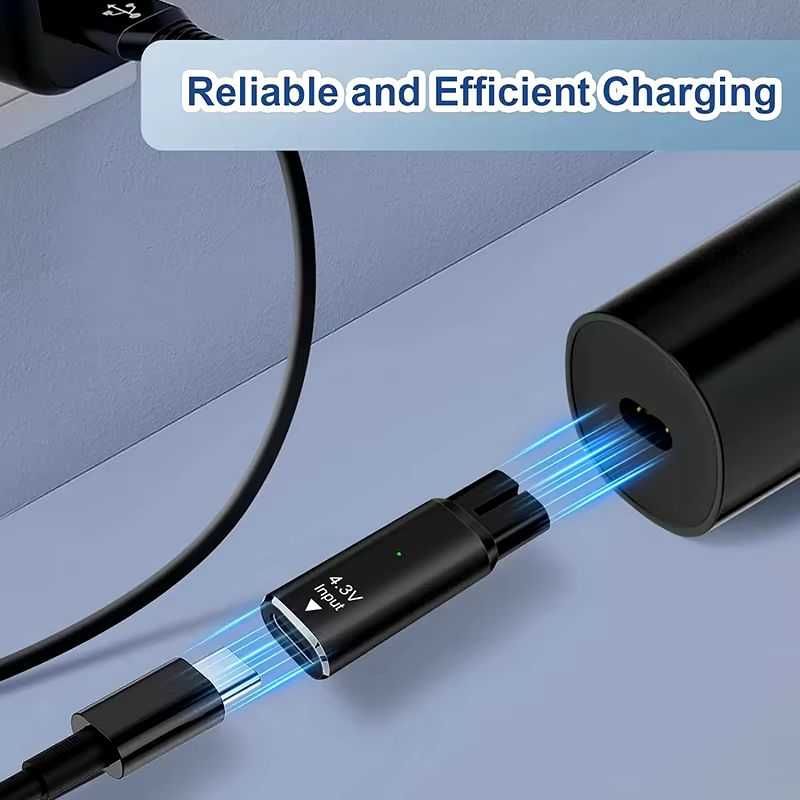 Портативний адаптер Type-C для тримерів та електробритв Philips