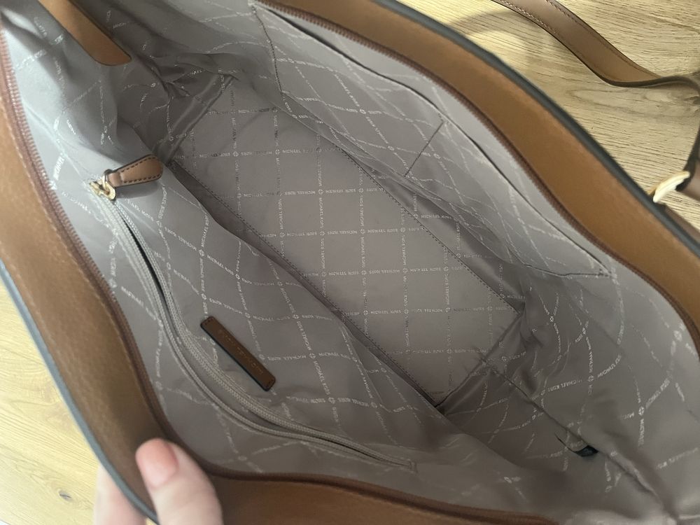 Torba shopper shopperka tote bag beth koniakowa brązowa Michael Kors
