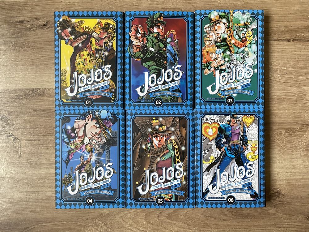 Jojo’s bizarre adventure manga part 3 tomy 1-6 NOWE