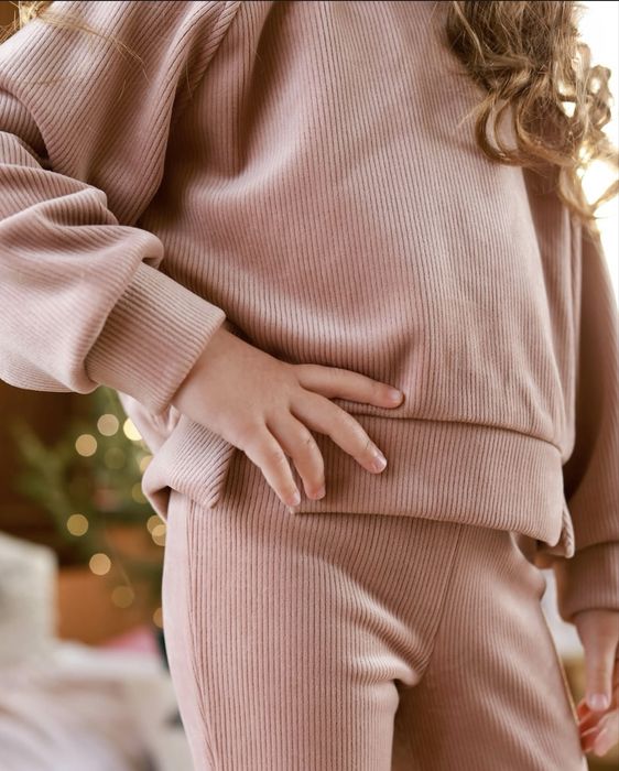 Костюм плюш велюр світшот штани